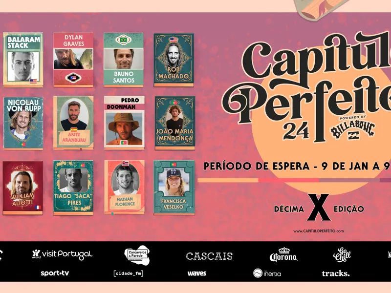 Revelado elenco final do Capítulo Perfeito powered by Billabong 2024